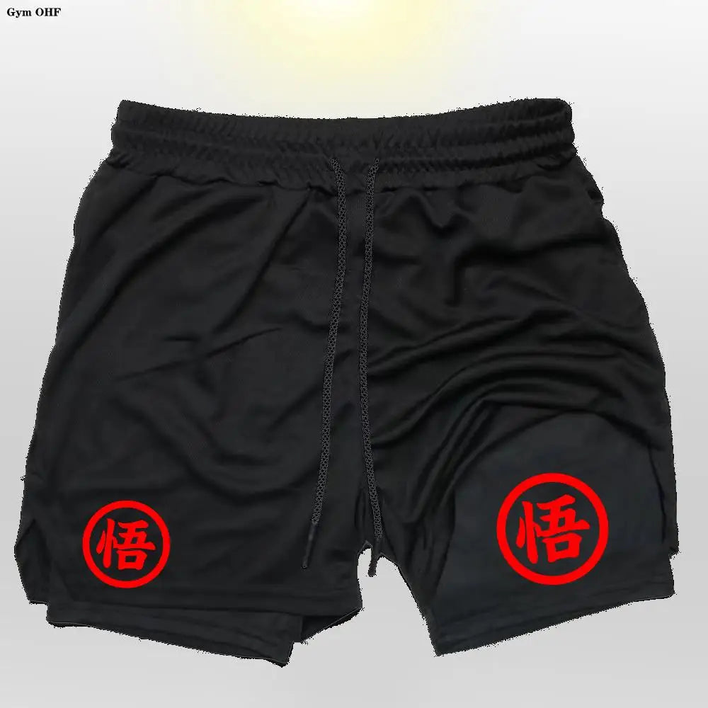 Saiyan compression shorts