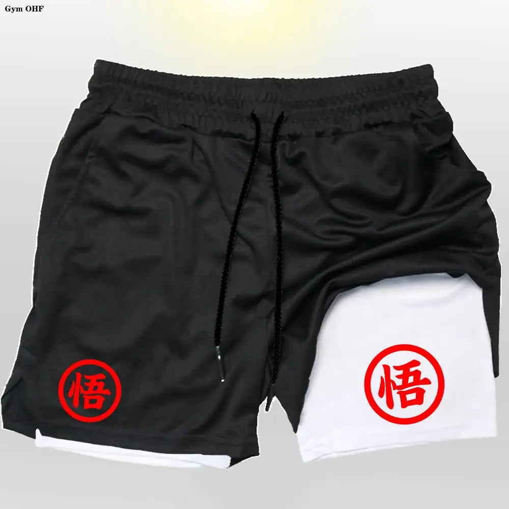 Saiyan compression shorts