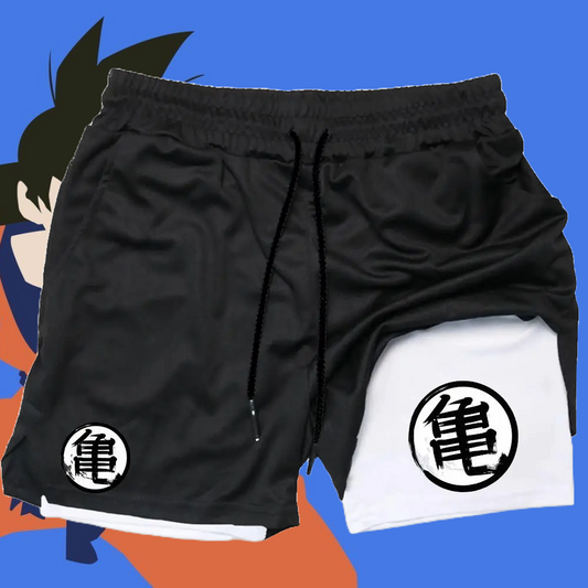 Saiyan compression shorts