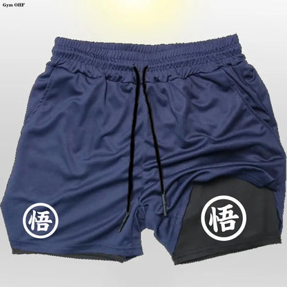 Saiyan compression shorts